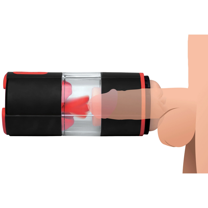Flicking Tongue Oral Sex Masturbator image showing how the toy works.