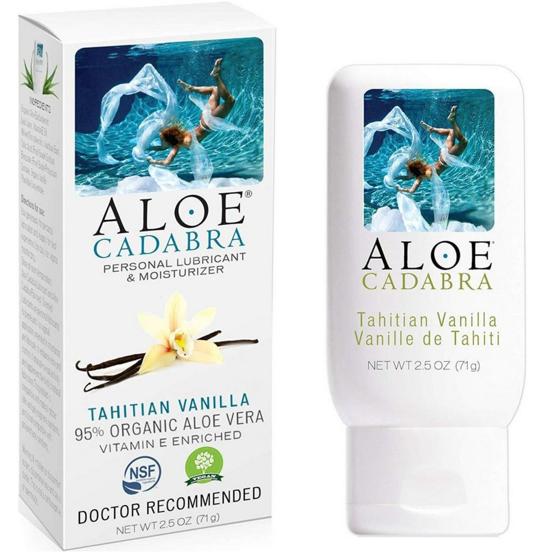 Aloe Cadabra with Vitamin E - Tahitian Vanilla product packaging
