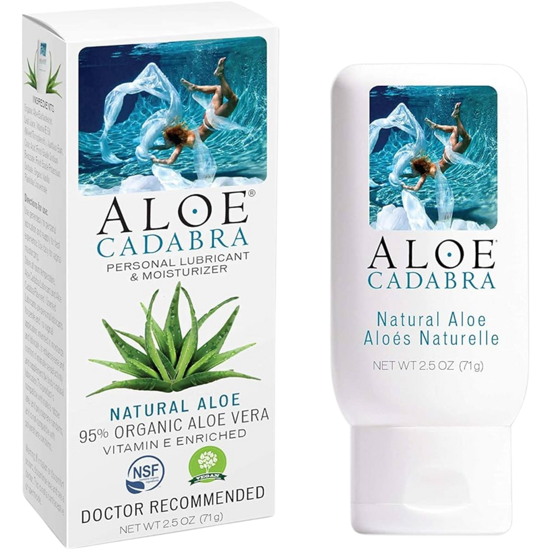 Aloe Cadabra with Vitamin E - Natural Aloe product packaging