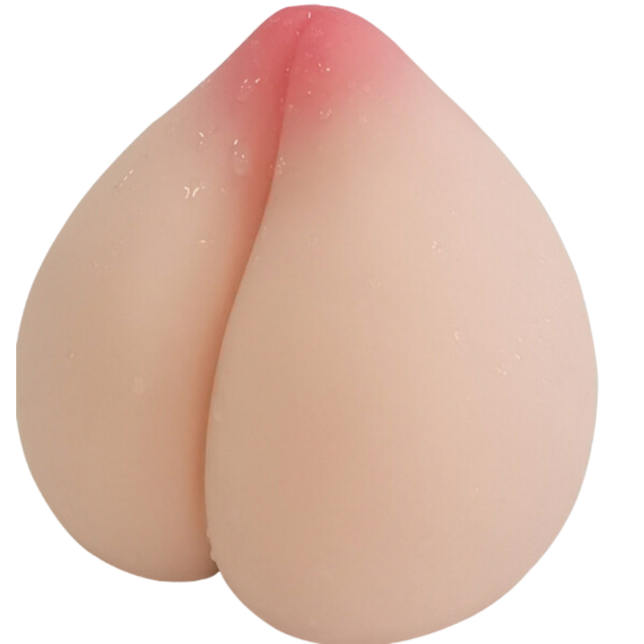 Peach Masturbator view showing the boob angle.