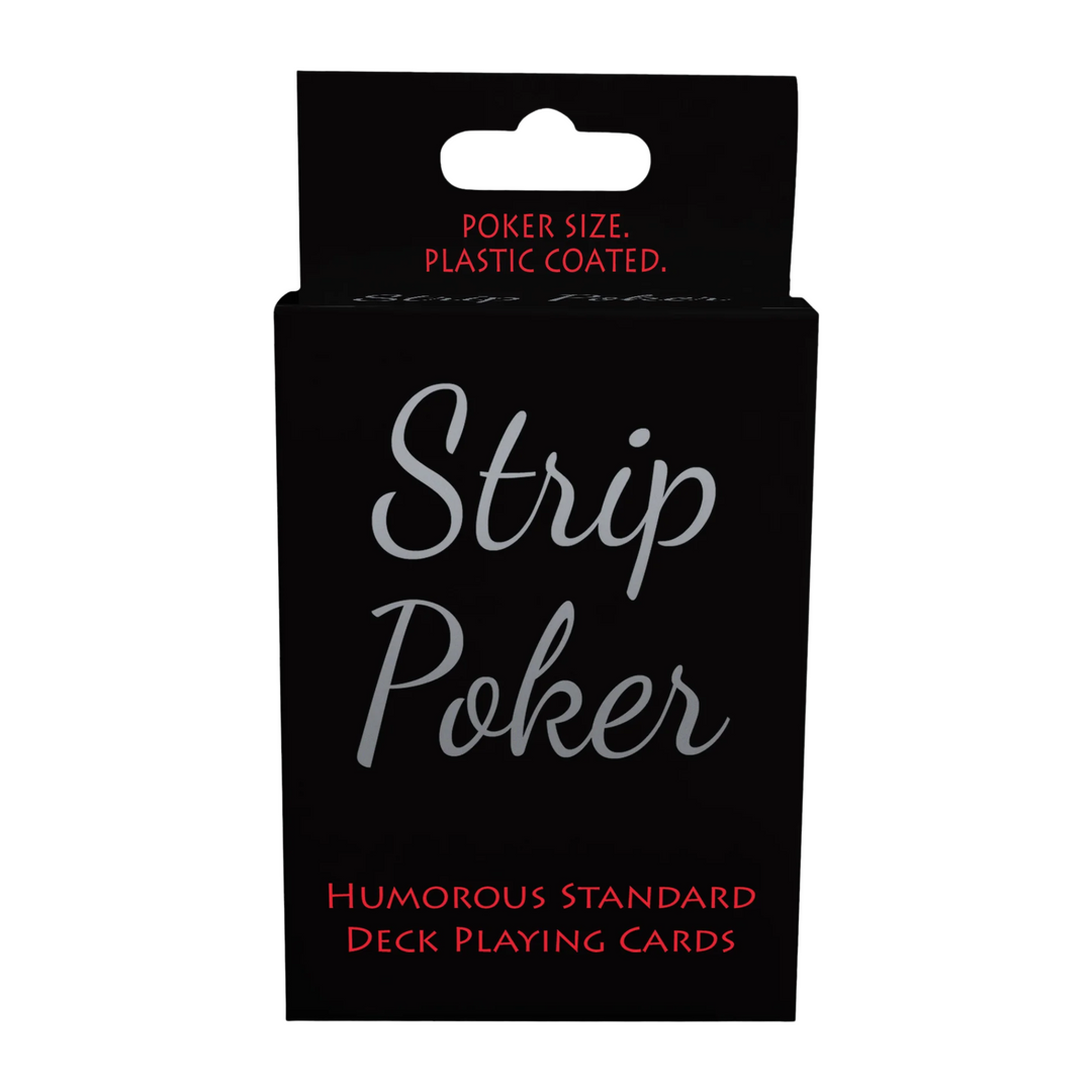 Strip Poker Card Game as seen inside box