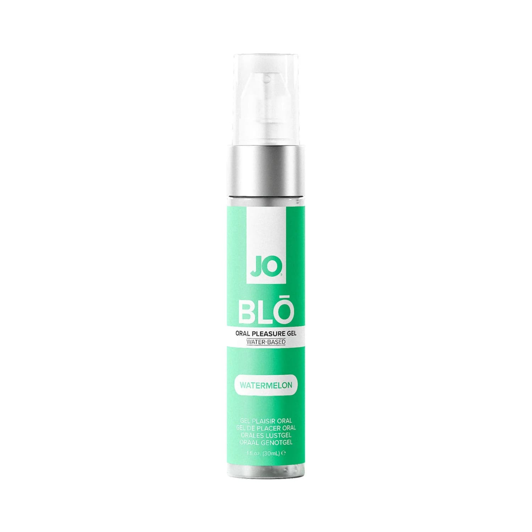 JO BLO Oral Pleasure Gel watermelon  full product view 