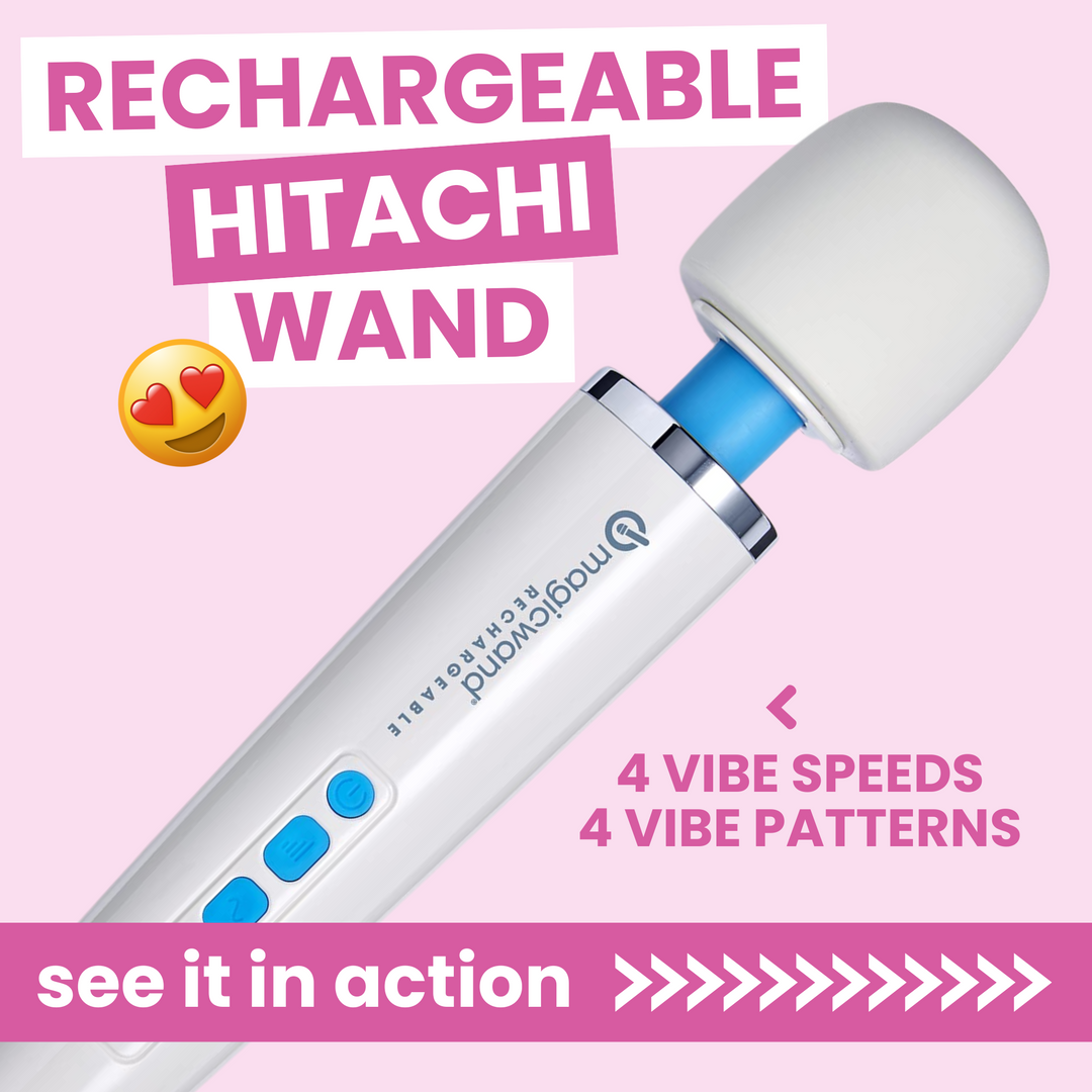 rechargeable magic wand 4 vibe speeds, 4 vibe patterns 