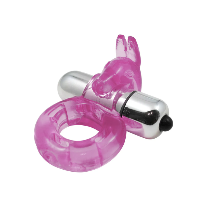 buzz bunny cock ring wet dreams hott products unlimited angled view 