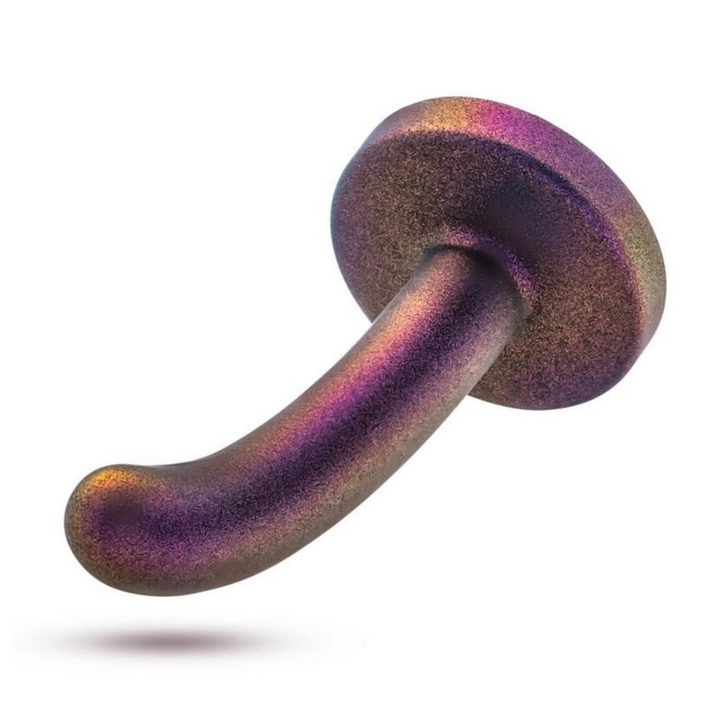 frontside view of tip from Temptasia pegging dildo 