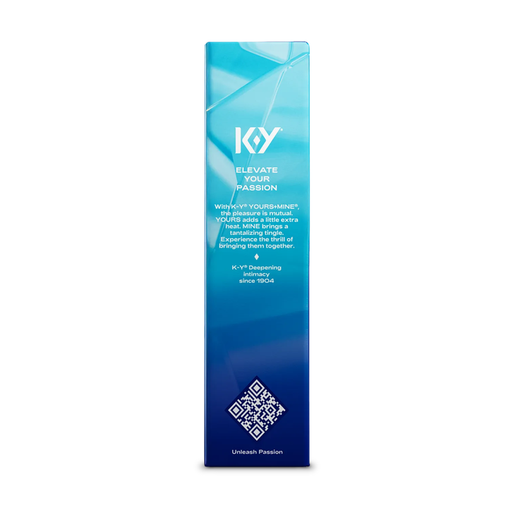KY Yours and Mine Couples Lubricant Set QR code 