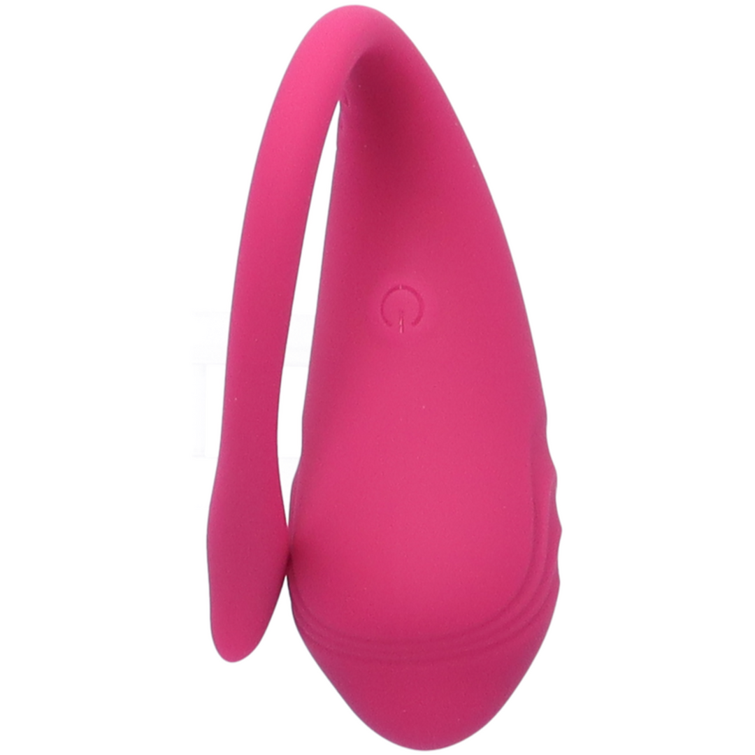 front view of bluetooth vibrating egg