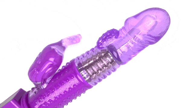 Rotating Rabbit purple 