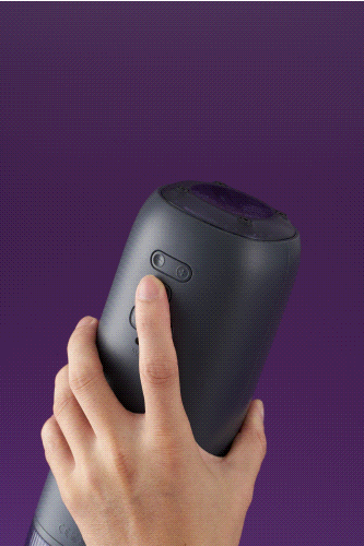 moving gif of the control panel of the male masturbator being used