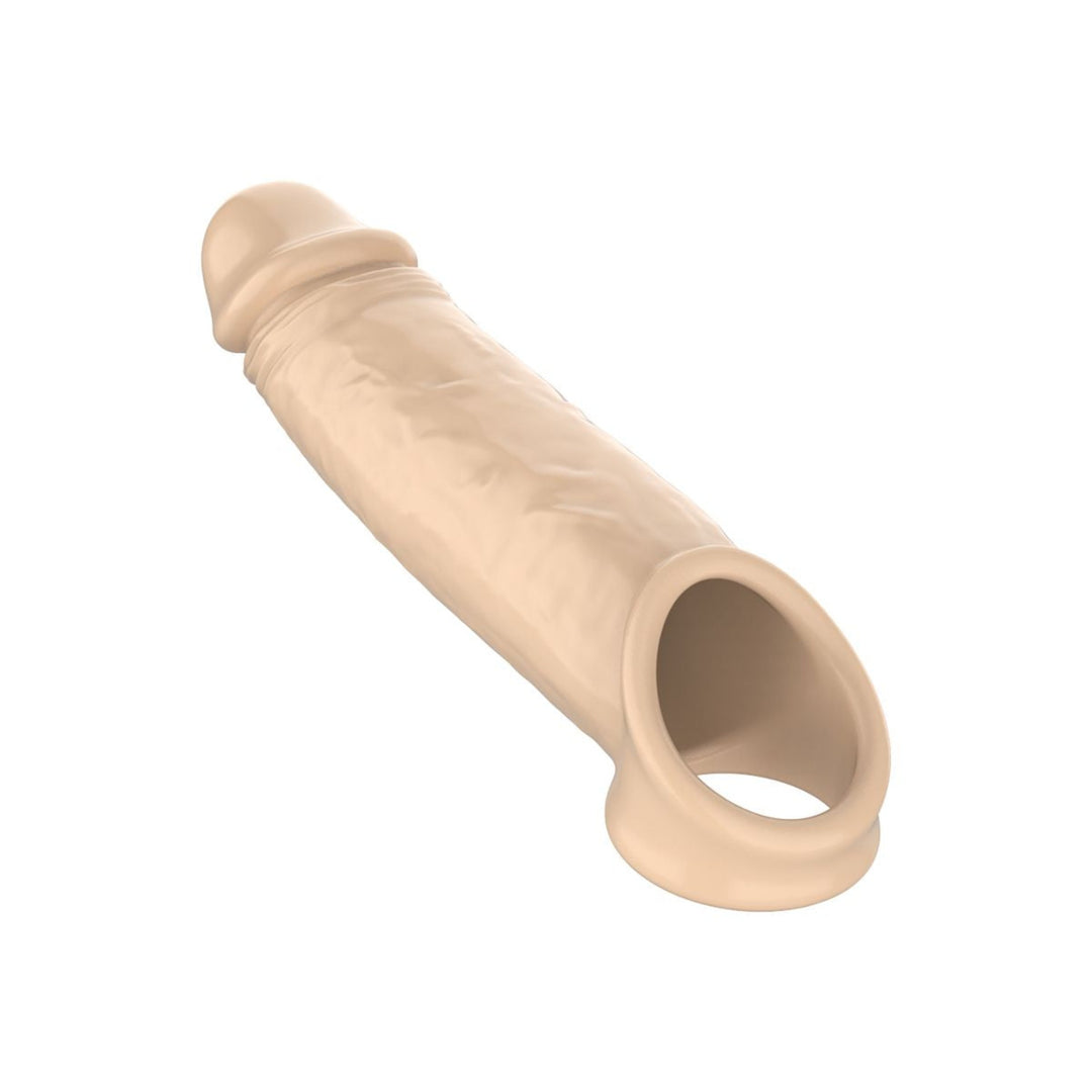 Back View beige 1.5 Inch penis extender