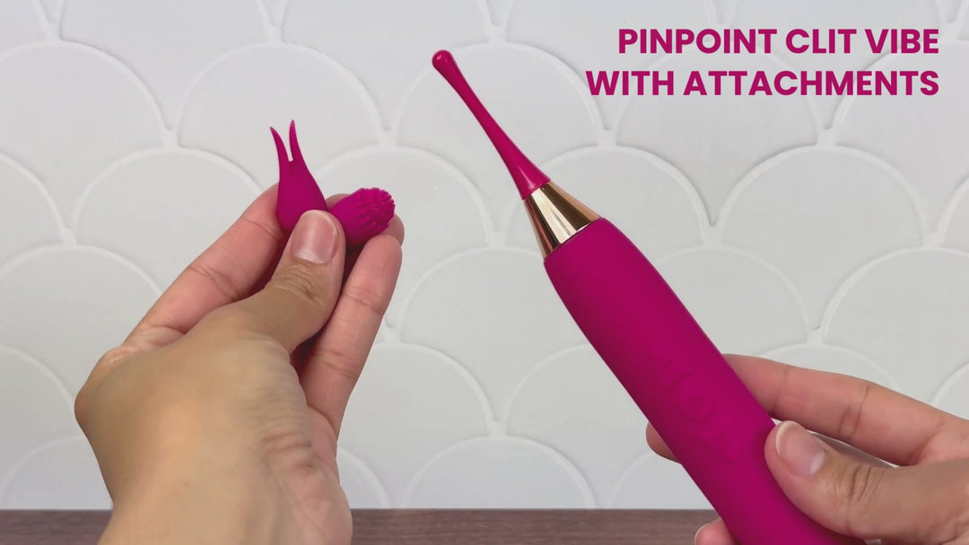 Video of the pinpoint clit vibe and it's features