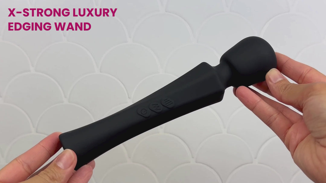Video of the wand in action and being used on a model of a vagina