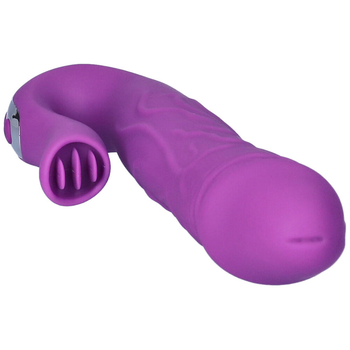 Fluttering Tongues Rotating Duo Vibrator