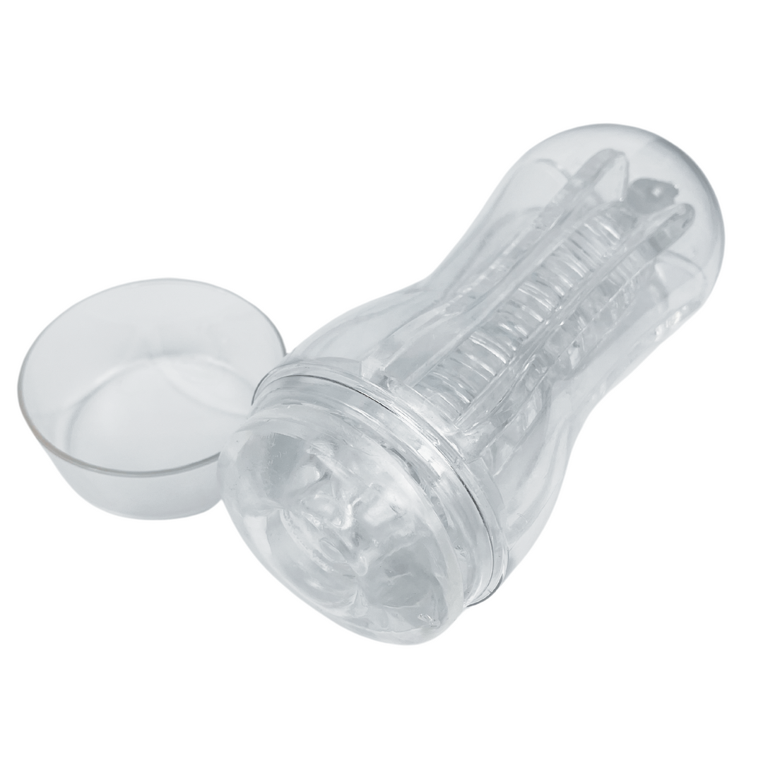 See Through Me - Clear Sucking Masturbator with Pleasure Nubs TooTimid.com See Through Me - Clear Sucking Masturbator with Pleasure Nubs TooTimid.com