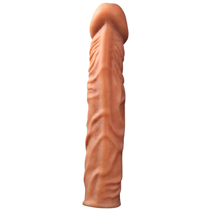 Realistic 1.5 Inch Penis Extender view from the bottom..
