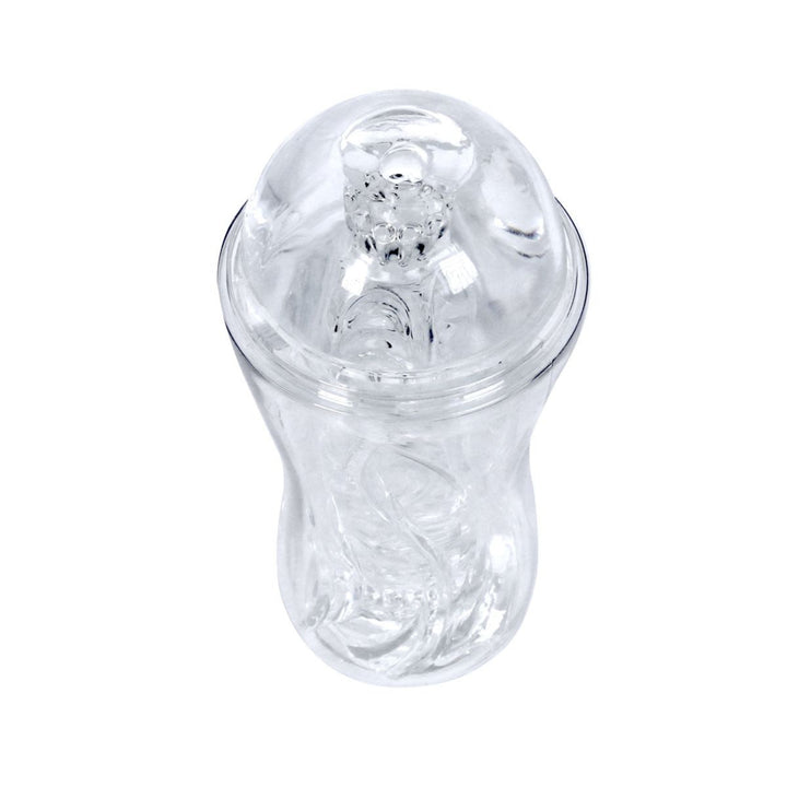 Clear masturbation cup