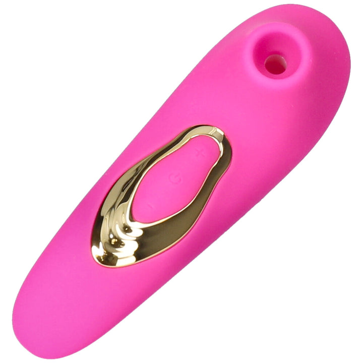 Silky silicone air pulse toy