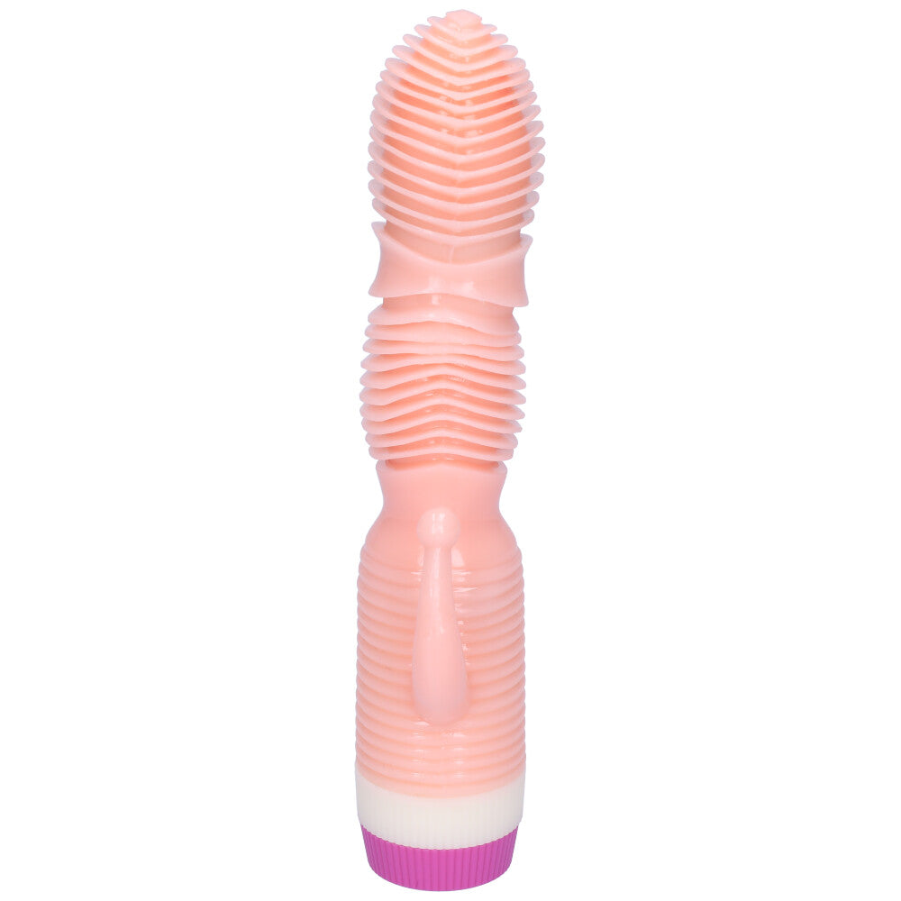 Ribbed multi-speed vibrator