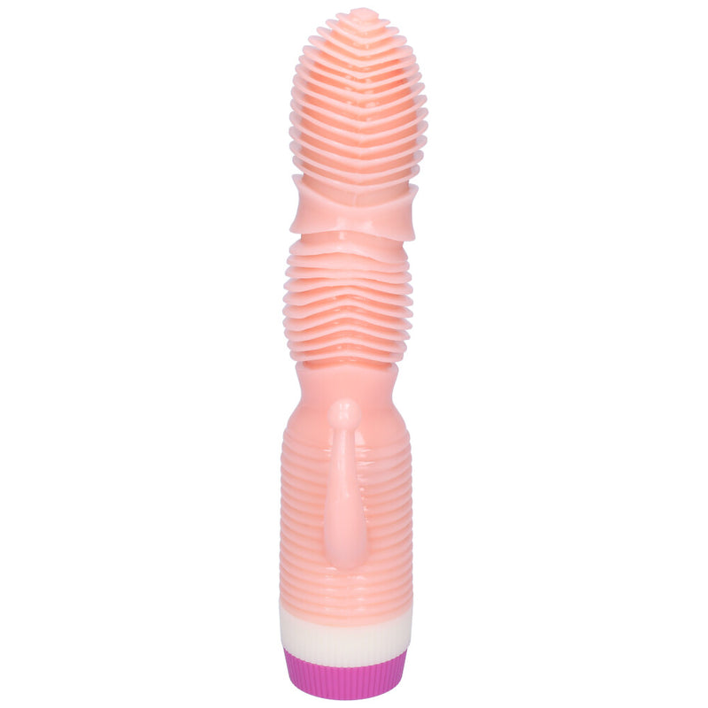 Ribbed multi-speed vibrator
