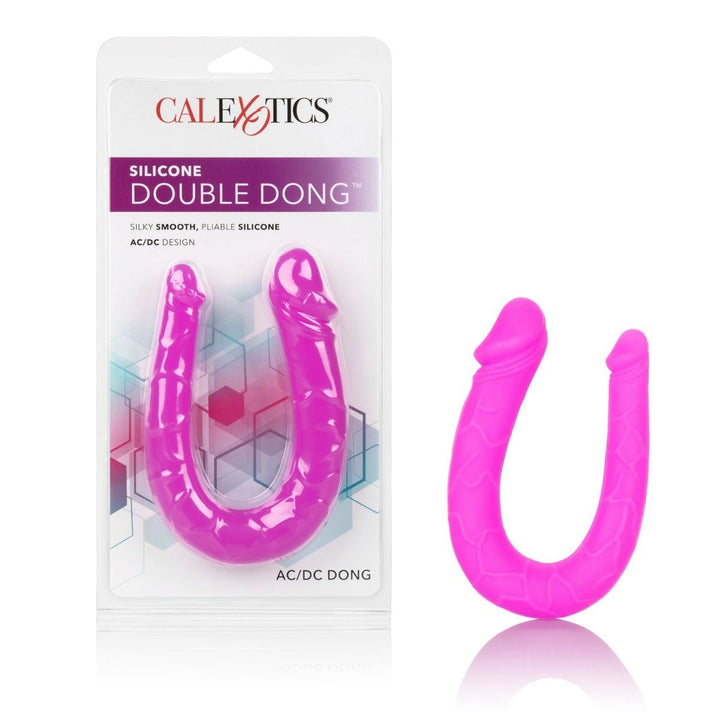Silicone Double Dong - Ultra Soft & Pliable! - Dildos