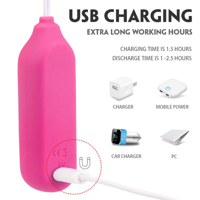 USB rechargeable nipple suckers