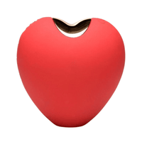 Discreet heart-shaped air stimulation clit vibrator by Shegasm