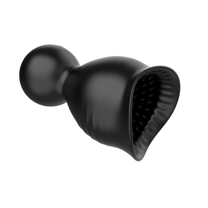 Penis tip massager from the side.