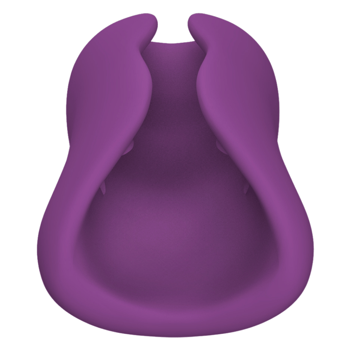 Close-up image of the opening of the masturbator.