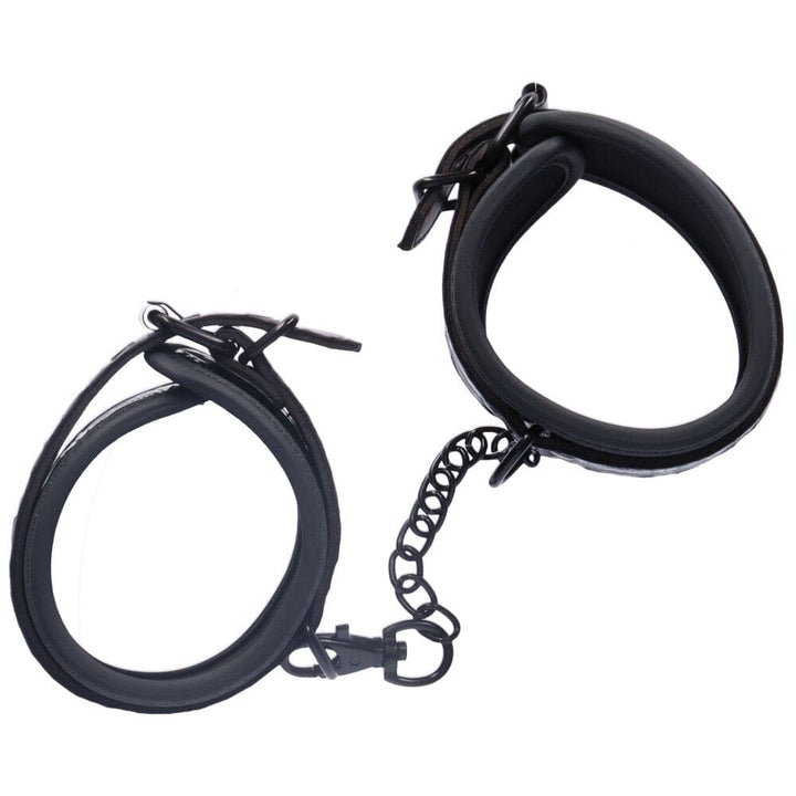 Black wrist cuffs