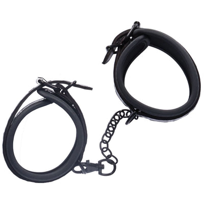 Black wrist cuffs
