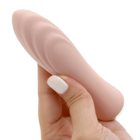 Image of the vibrator being held in hand from the back.