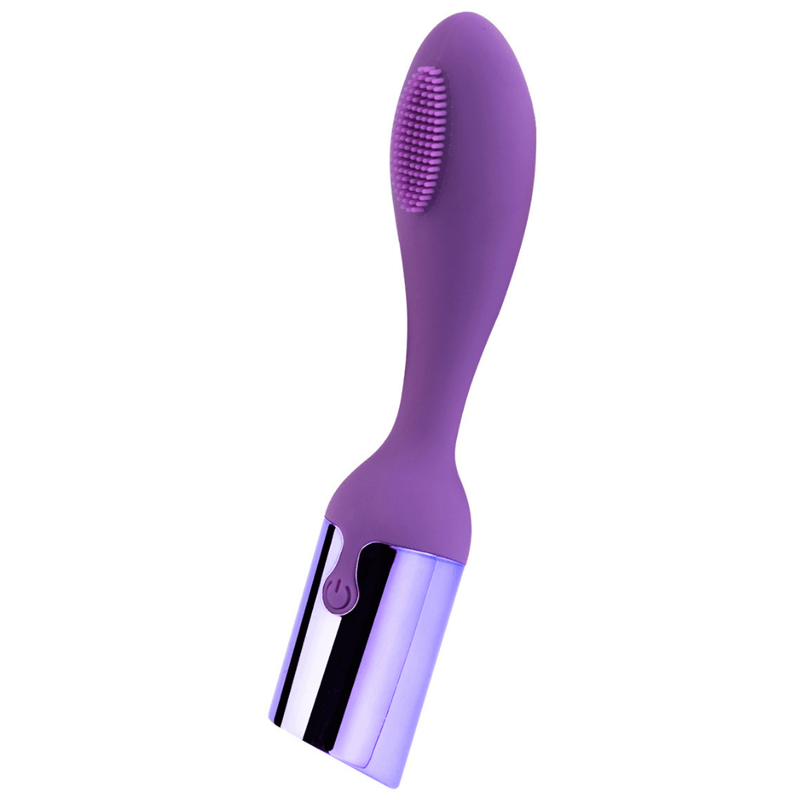 Image of the G-spot vibrator turned slightly to the side.