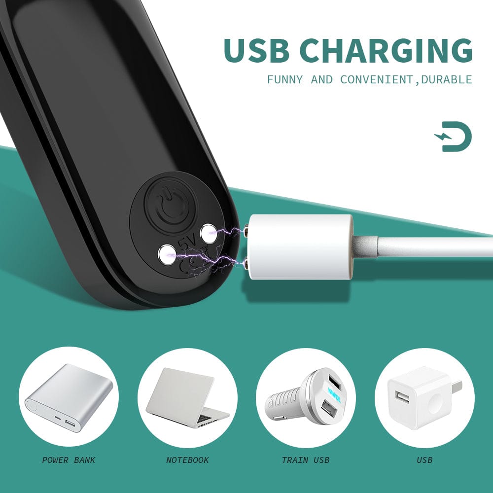 The removable bullet is rechargeable.