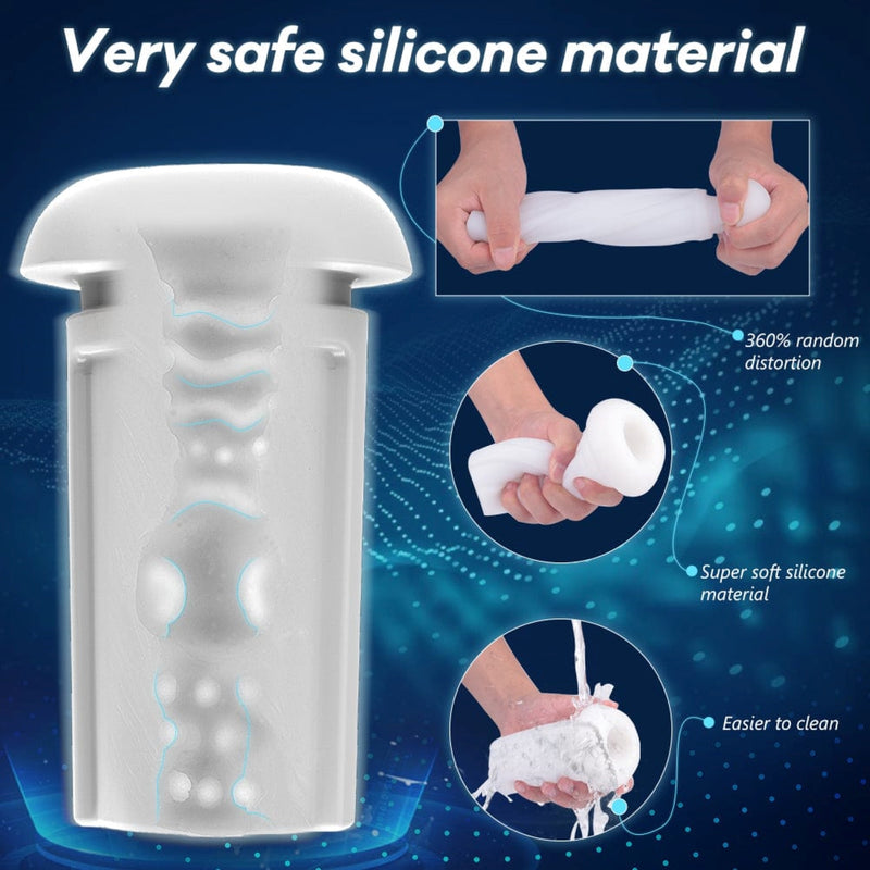 silicone material, 360 degree rotation, super soft silicone material, easier to clean