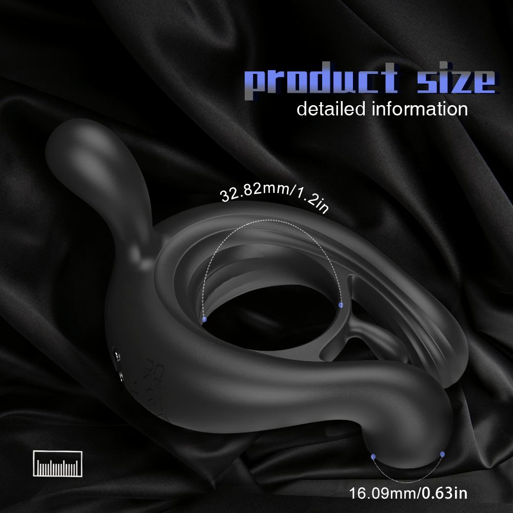 Product dimensions of cock ring.