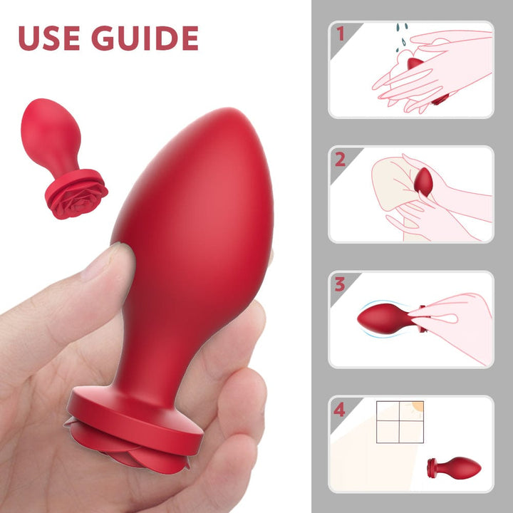 Anal plugs can be washed easily.