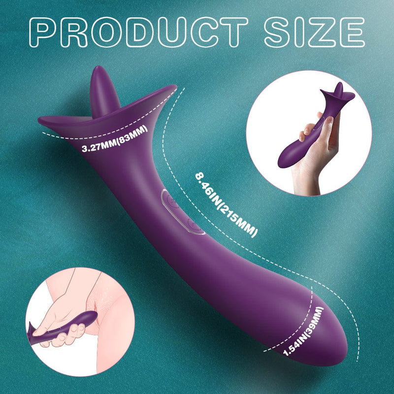 Product dimensions of vibrator.