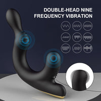 Prostate and ball massager has 9 different vibration modes.