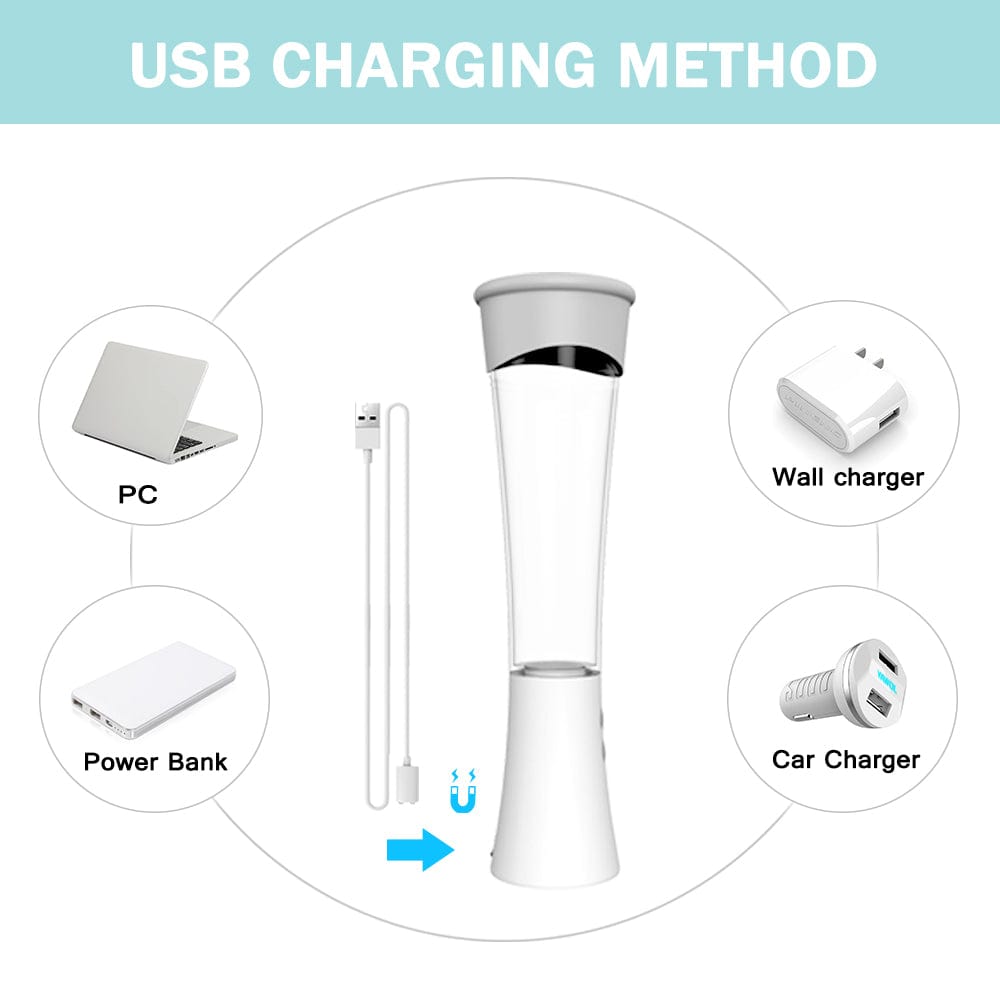Vibrating penis pump is rechargeable.