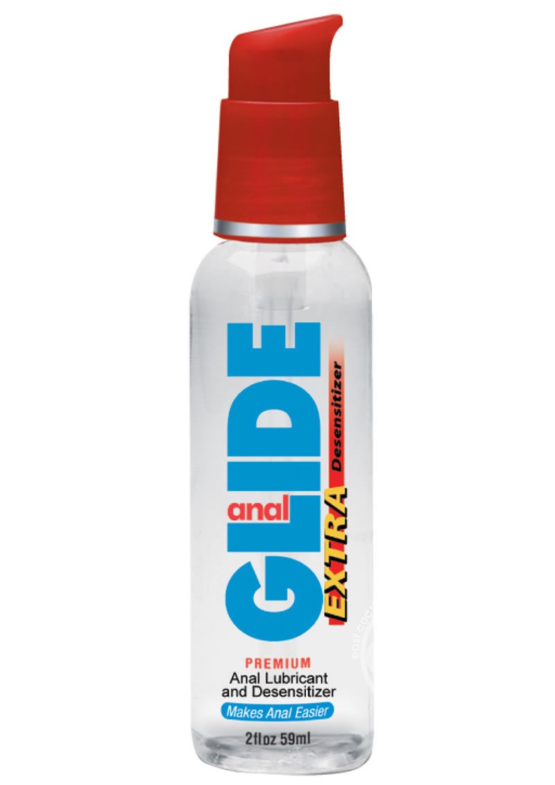 Water-Based Anal Glide - Lubricant & Desensitizer - Anal Lubricants
