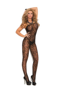 Rose Lace Bodystocking - One Size and Queen Available - Lingerie