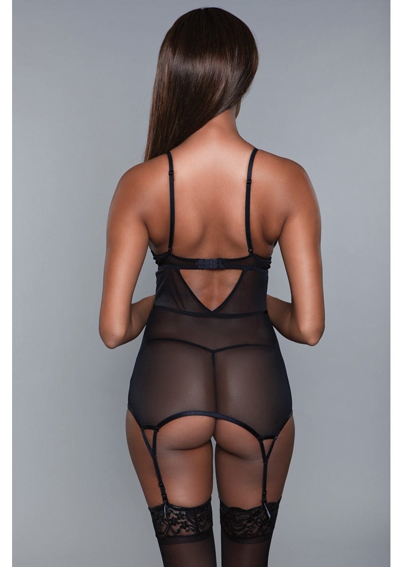 Black see through chemise available in S-XL