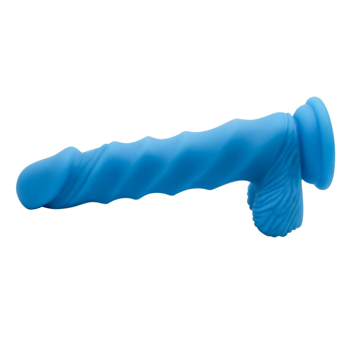 Flexible and Rippled Suction Cup Dildo | Dildos