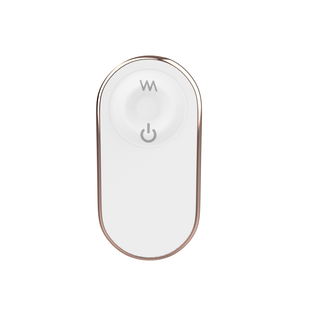 Wireless remote control for wearable vibrating panty