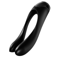 Image of the finger vibrator at an angle.