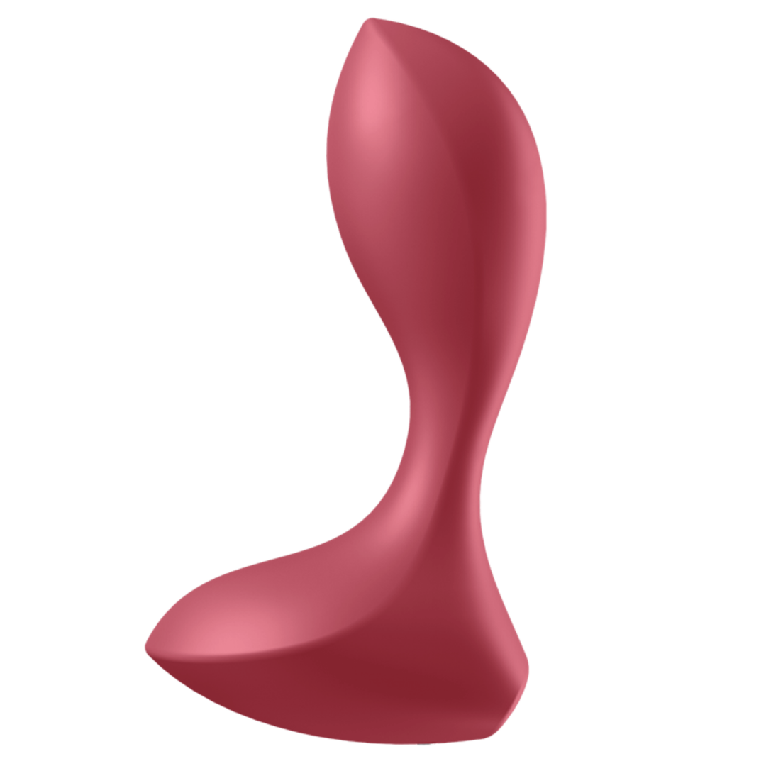 Image of the 12 Function Anal Plug Vibe! This powerful anal vibrator is perfect for added stimulation during masturbation, foreplay, or even sex! Spice things up tonight with this butt plug by Satisfyer!