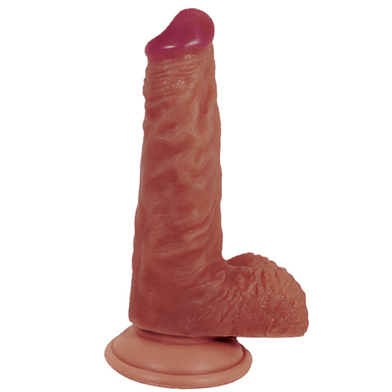 Image of the dildo standing upright.