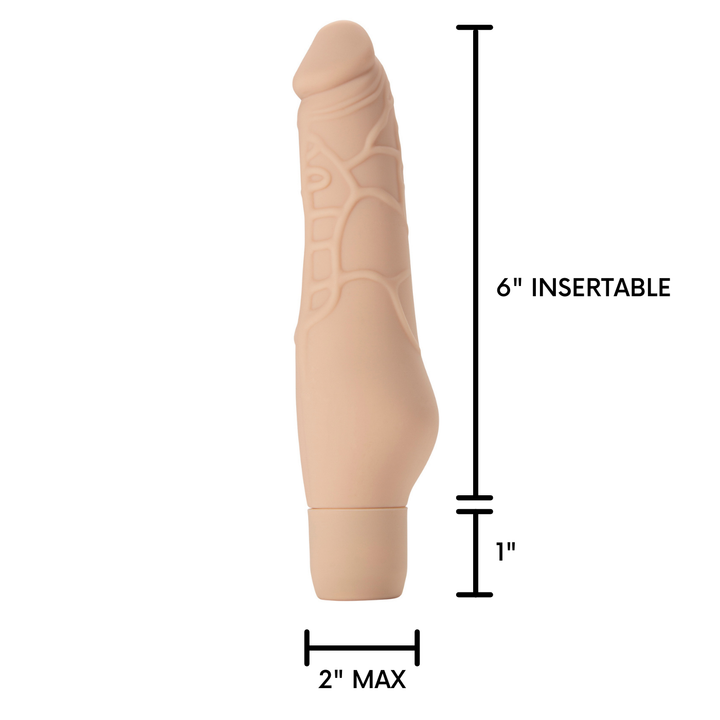 Alex Waterproof Realistic Silicone Vibe - Dildos