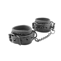 Black Handcuffs With Adjustable Straps