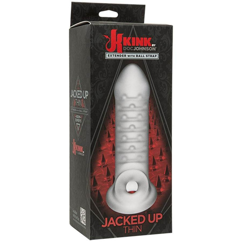 Kink Jacked Up Clear Extender - Male Sex Toys